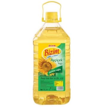 Bizim Ayçiçek Yağı Pet 5 Lt