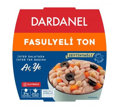 Dardanel Fasülyeli Ton Aç Ye 160 gr