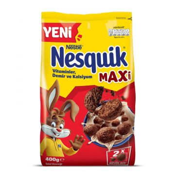 Nesquik Maxi Kakaolu Tahıl Gevreği 400 Gr