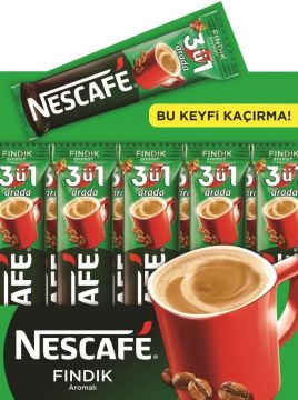 Nescafe 3 ü 1 Arada Fındıklı 48 Adet