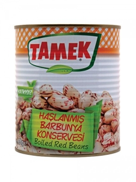 Tamek Haşlanmış Barbunya Konservesi 800 Gr