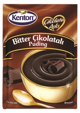 Kenton Bitter Çikolatalı Puding 100 Gr