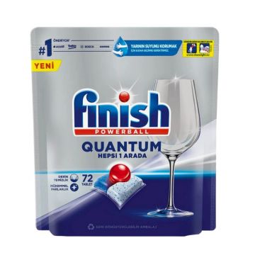 Finish Quantum Hepsi Bir Arada 72'li Bulaşık Deterjanı