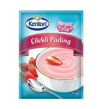 Kenton Puding Çilekli 125 Gr