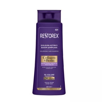 Restorex Şampuan Dolgunlaştırıcı Bakım Kolajen Biotin 500 Ml