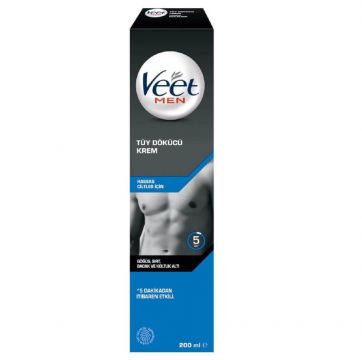 Veet Men Hassas Erkeklere Özel Tüy Dökücü Krem 200 Ml