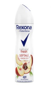 Rexona Deodorant Sprey Natural Fresh Şeftali Limon Otu 150 Ml