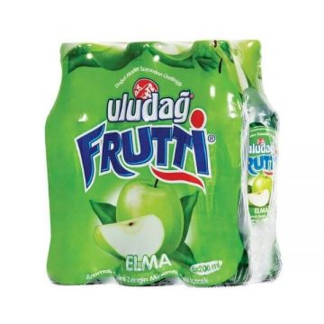 Uludağ Frutti Elmalı 200 ml (6 Adet)